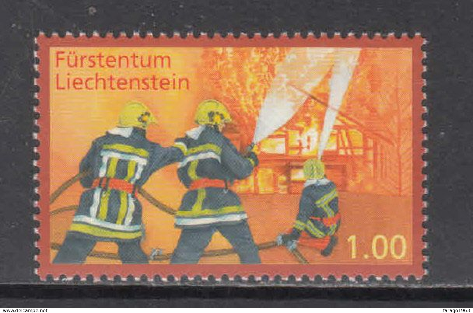 2006 Liechtenstein Fire Fighters Complete Set Of 1   MNH - Unused Stamps