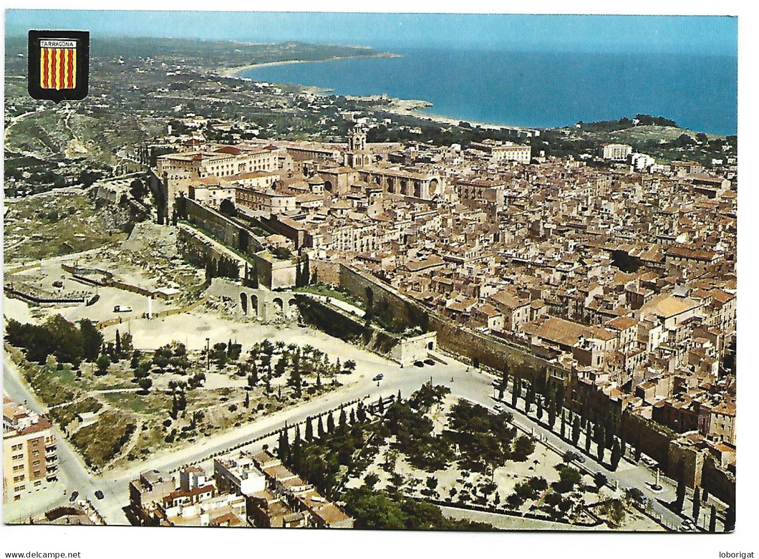 VISTA PARCIAL, PASEO ARQUEOLOGICO / PARTIAL VIEW, ARQUEOLOGICO PROMENADE,.-  TARRAGONA - ( CATALUNYA ) - Tarragona