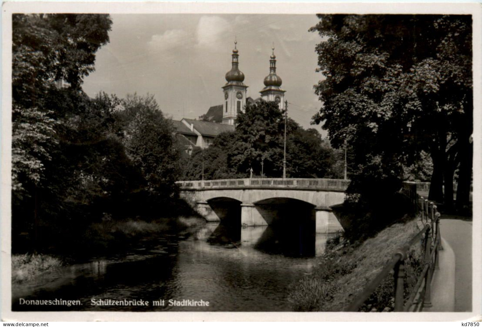 Donaueschingen - Schützenbrücke - Donaueschingen