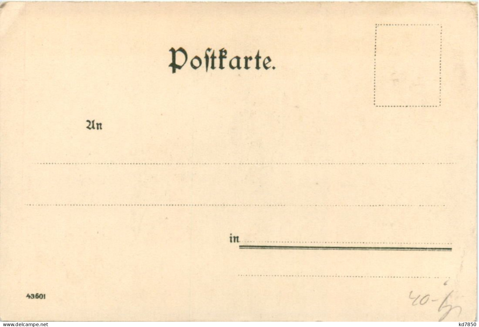 Rathaus Freiburg - Litho - Freiburg I. Br.