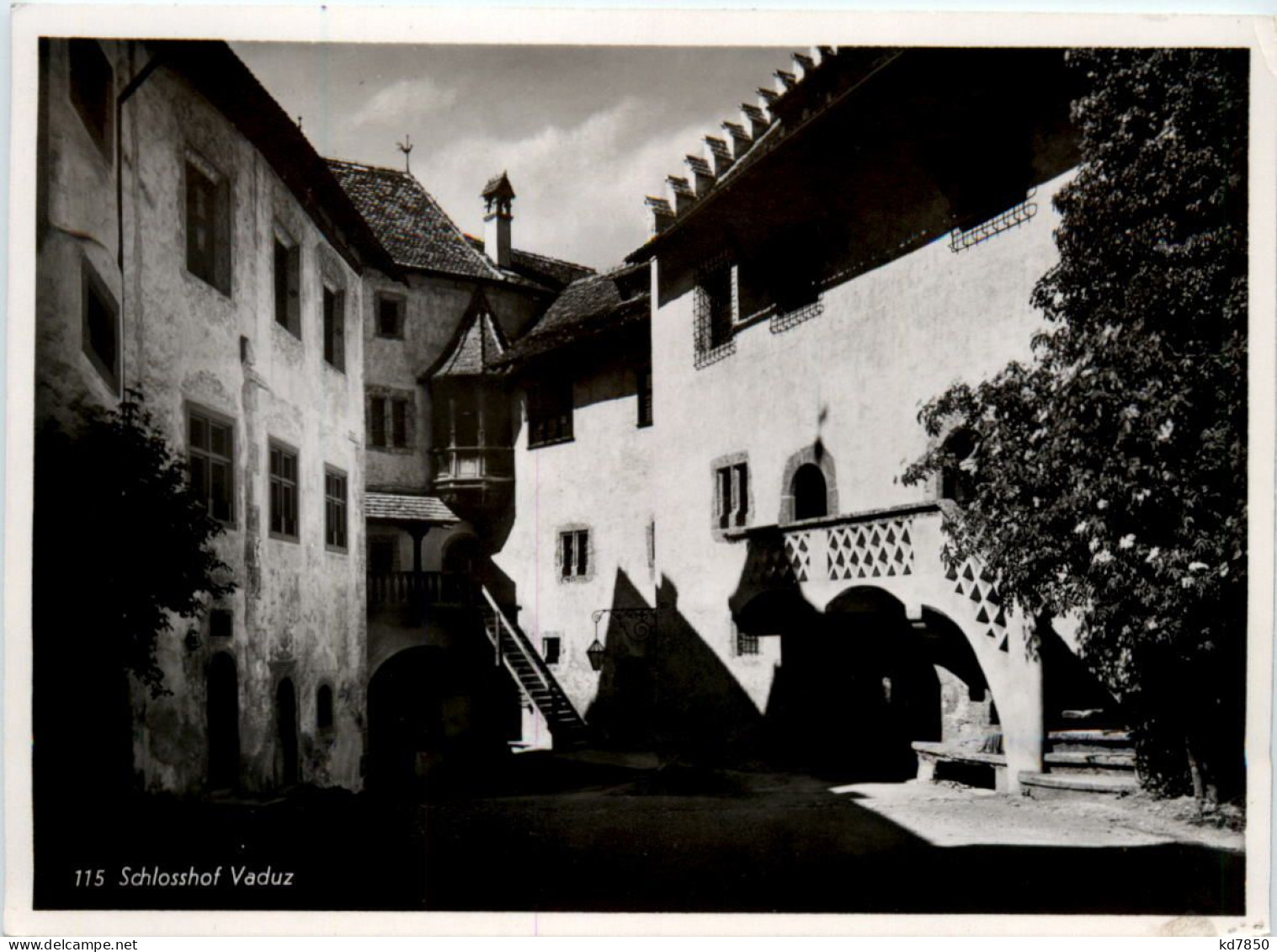 Schlosshof Vaduz - Liechtenstein