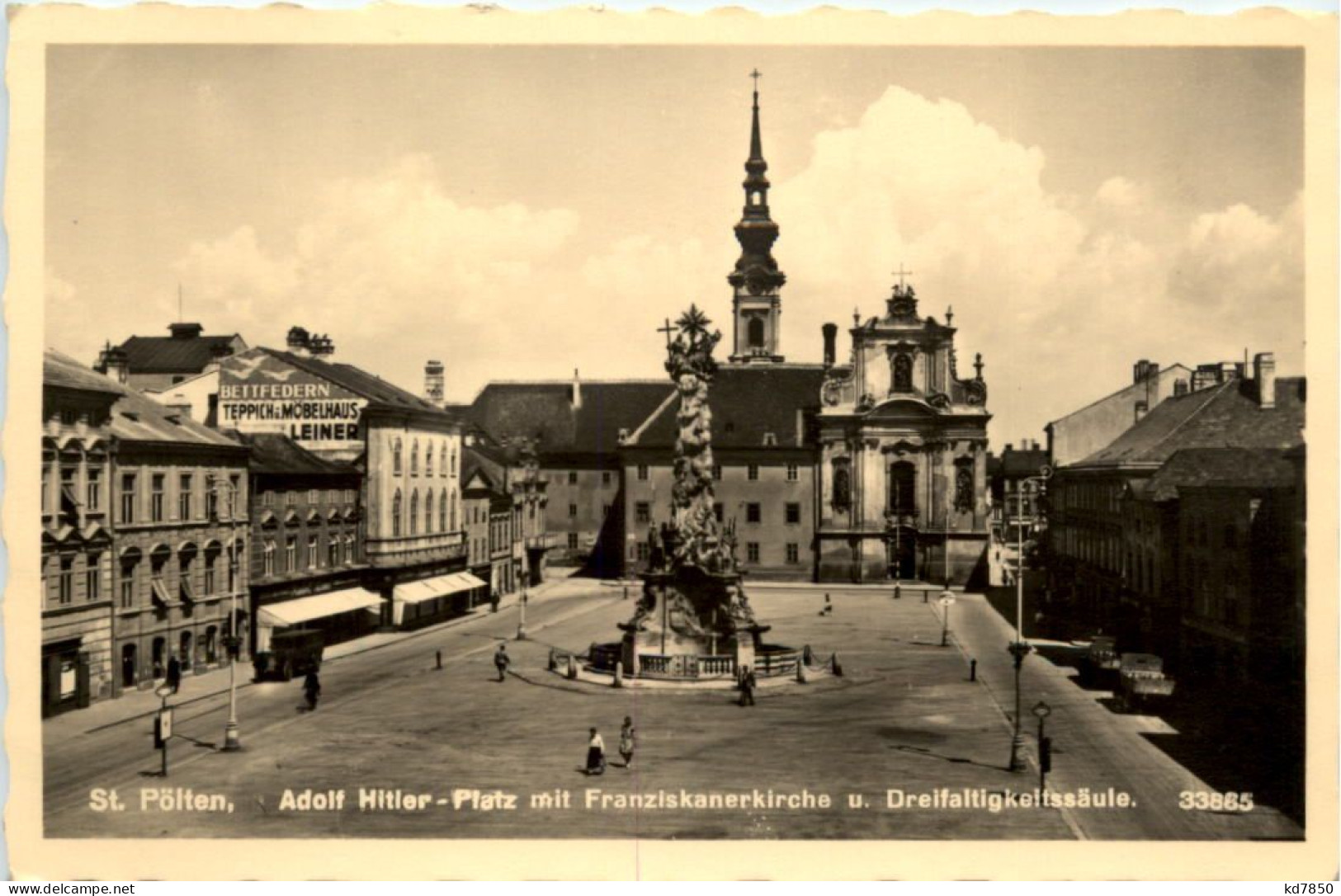 St. Pölten - Adolf Hitler Platz - St. Pölten