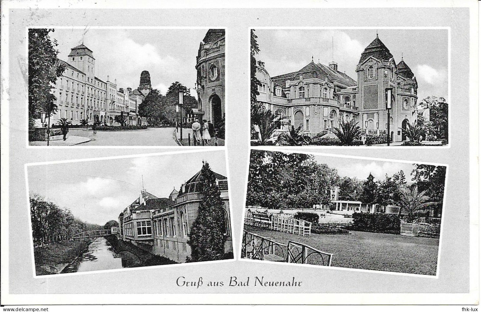 CARTE POSTALE ANCIENNE BAD NEUENAHR  - ALLEMAGNE - DEUTSCHLAND - Bad Neuenahr-Ahrweiler