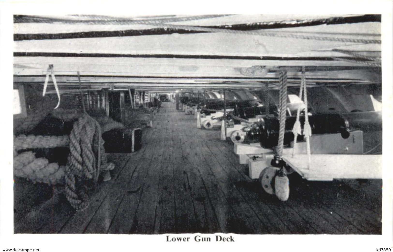 HMS Victory- Lower Gun Deck - Sailing Vessels