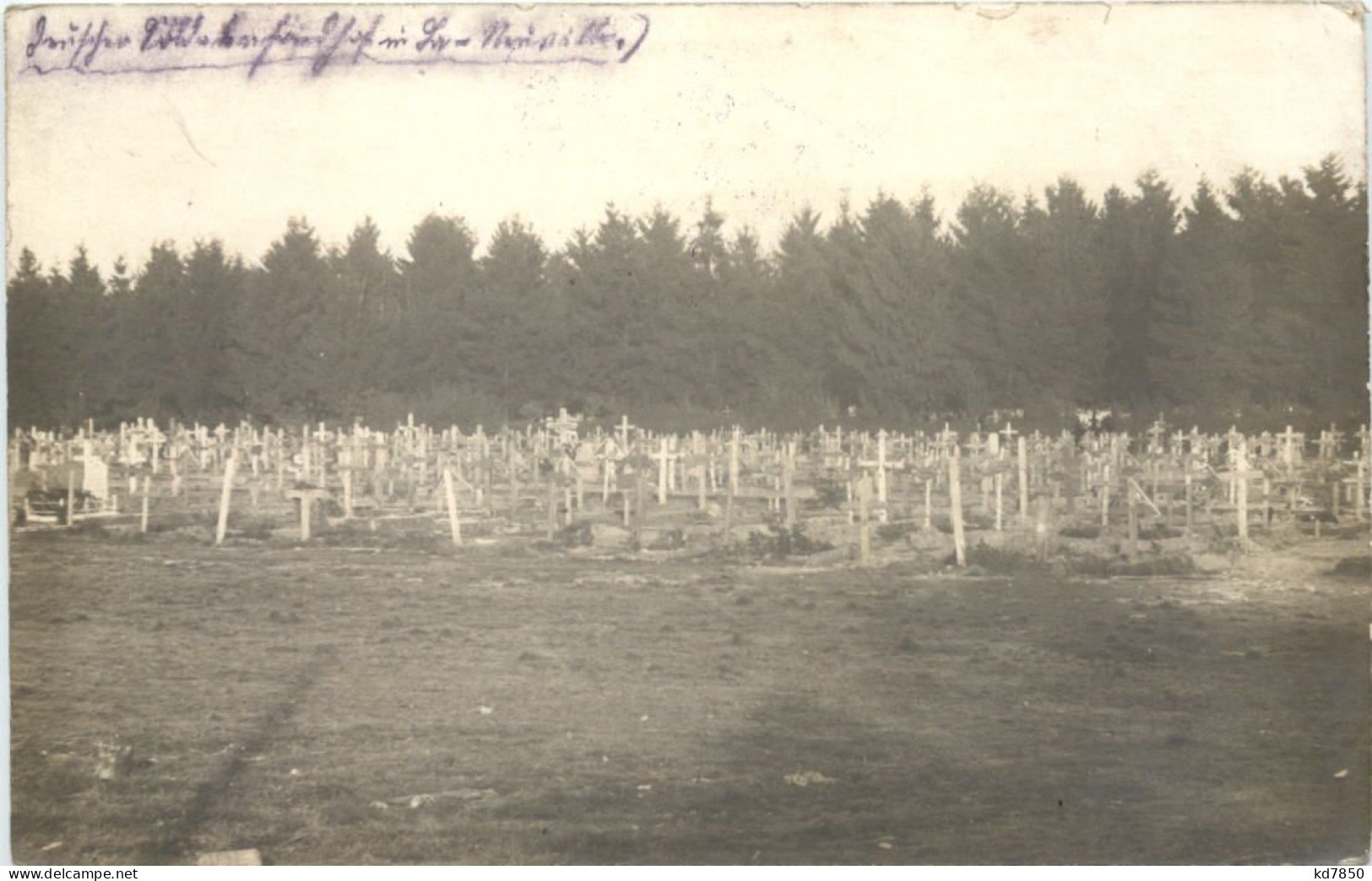 Soldatenfriedhof - Feldpost - Soldatenfriedhöfen