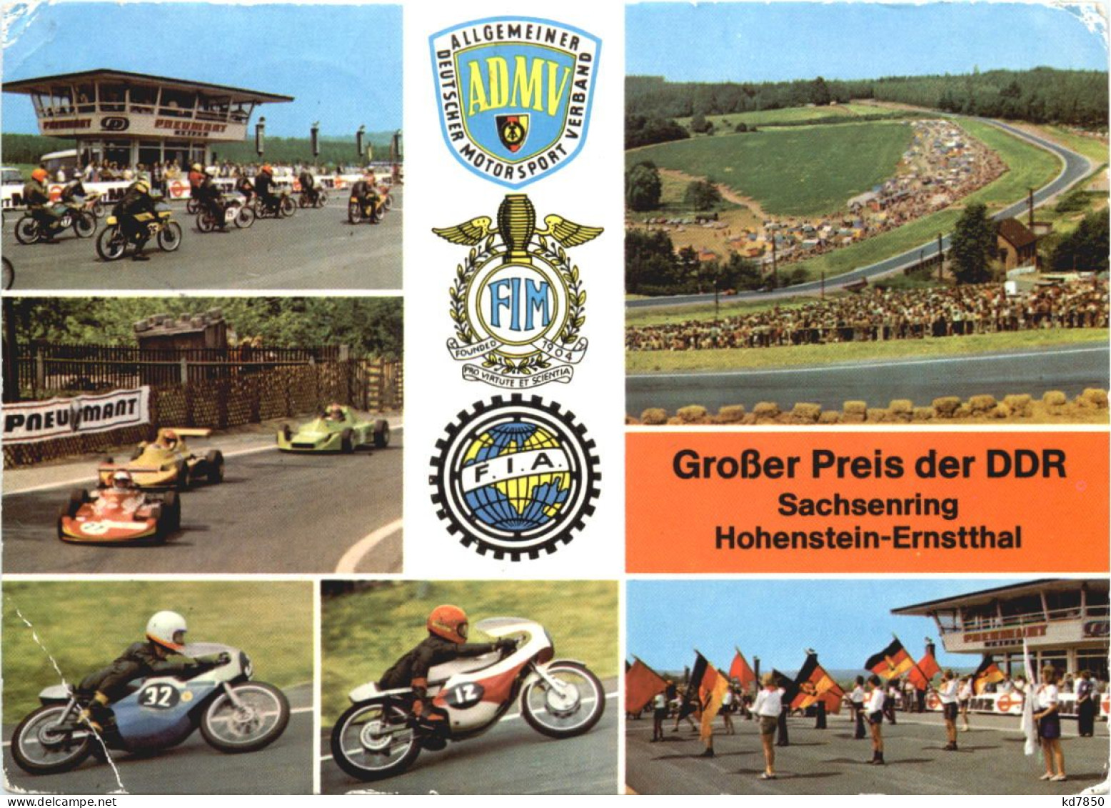 Grosser Preis Der DDR - Sachsenring - Motorrad - Altri & Non Classificati