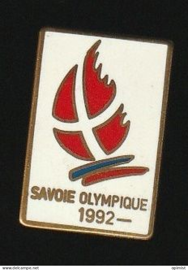 77662-Pin's .Jeux Olympiques.Savoie Olympique.signé Martineau. - Olympische Spelen