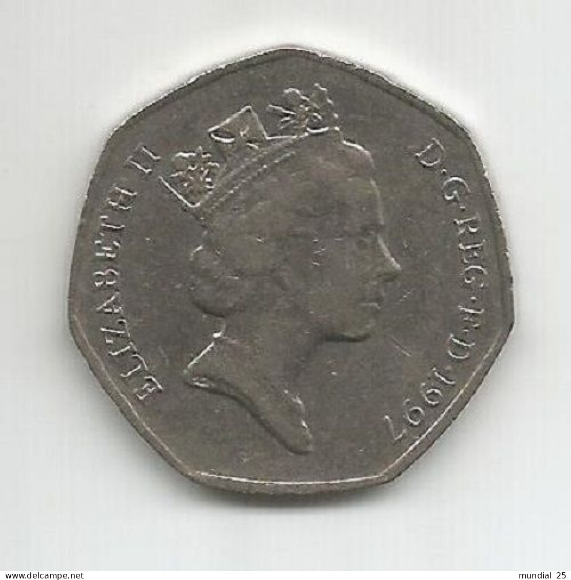 GREAT BRITAIN 50 PENCE 1997 - 50 Pence