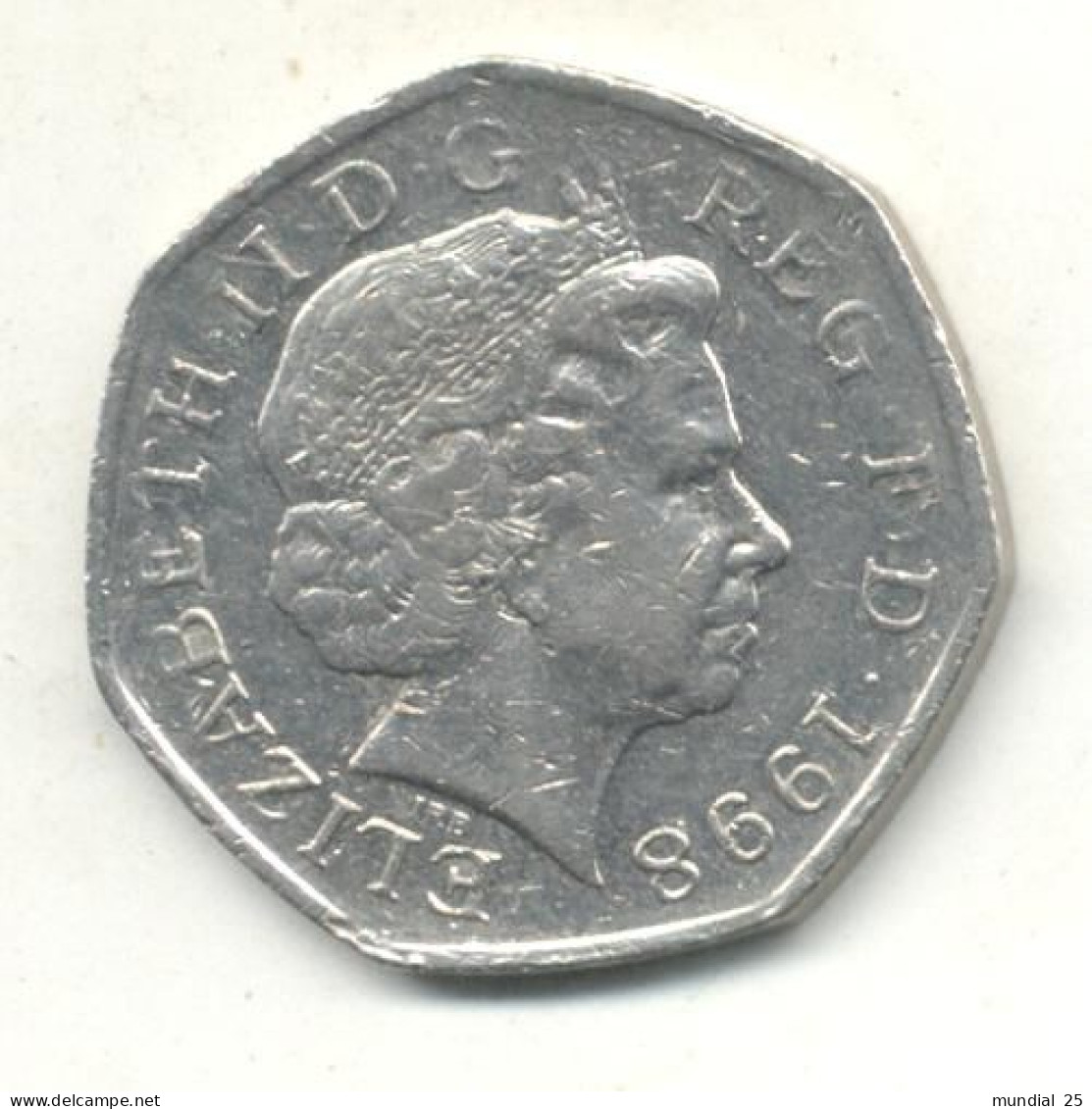 GREAT BRITAIN 50 PENCE 1998 - 50 Pence