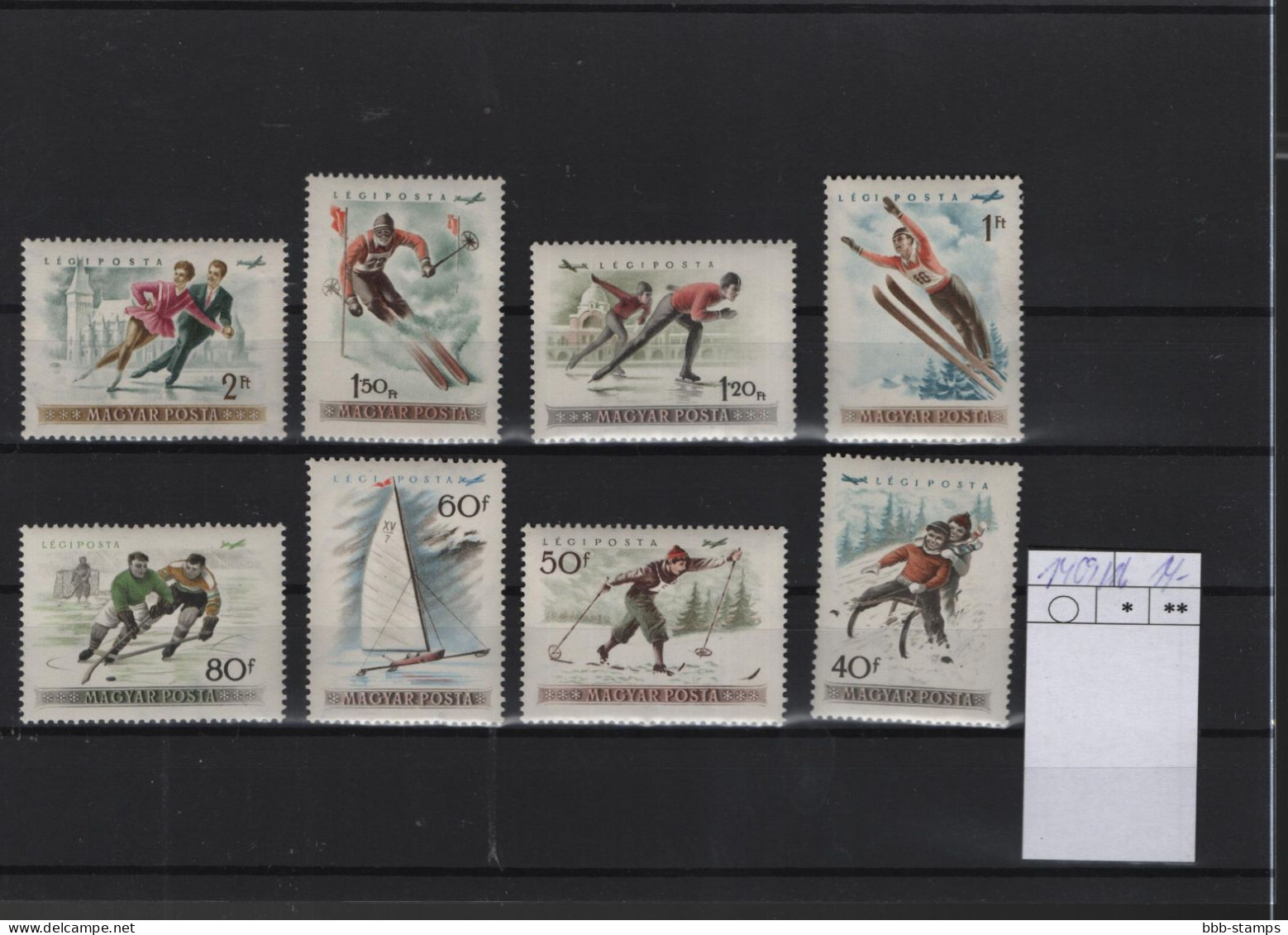 Ungarn Michel Cast.. No. Mnh/** 1409/1416 - Unused Stamps