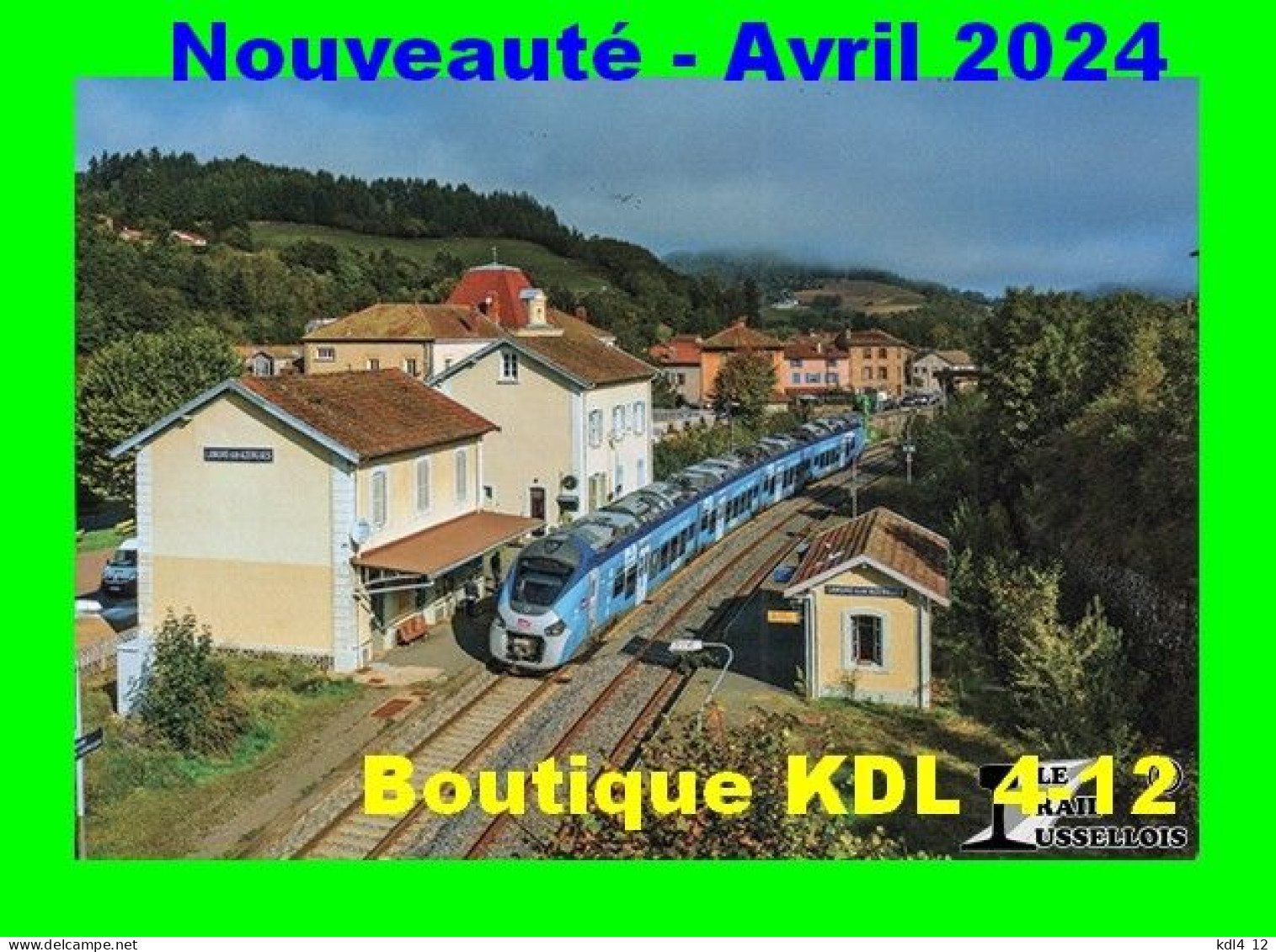 RU 2182 - Automoteur B 84641/642 En Gare - LAMURE-SUR-AZERGUE - Rhône - SNCF - Lamure Sur Azergues