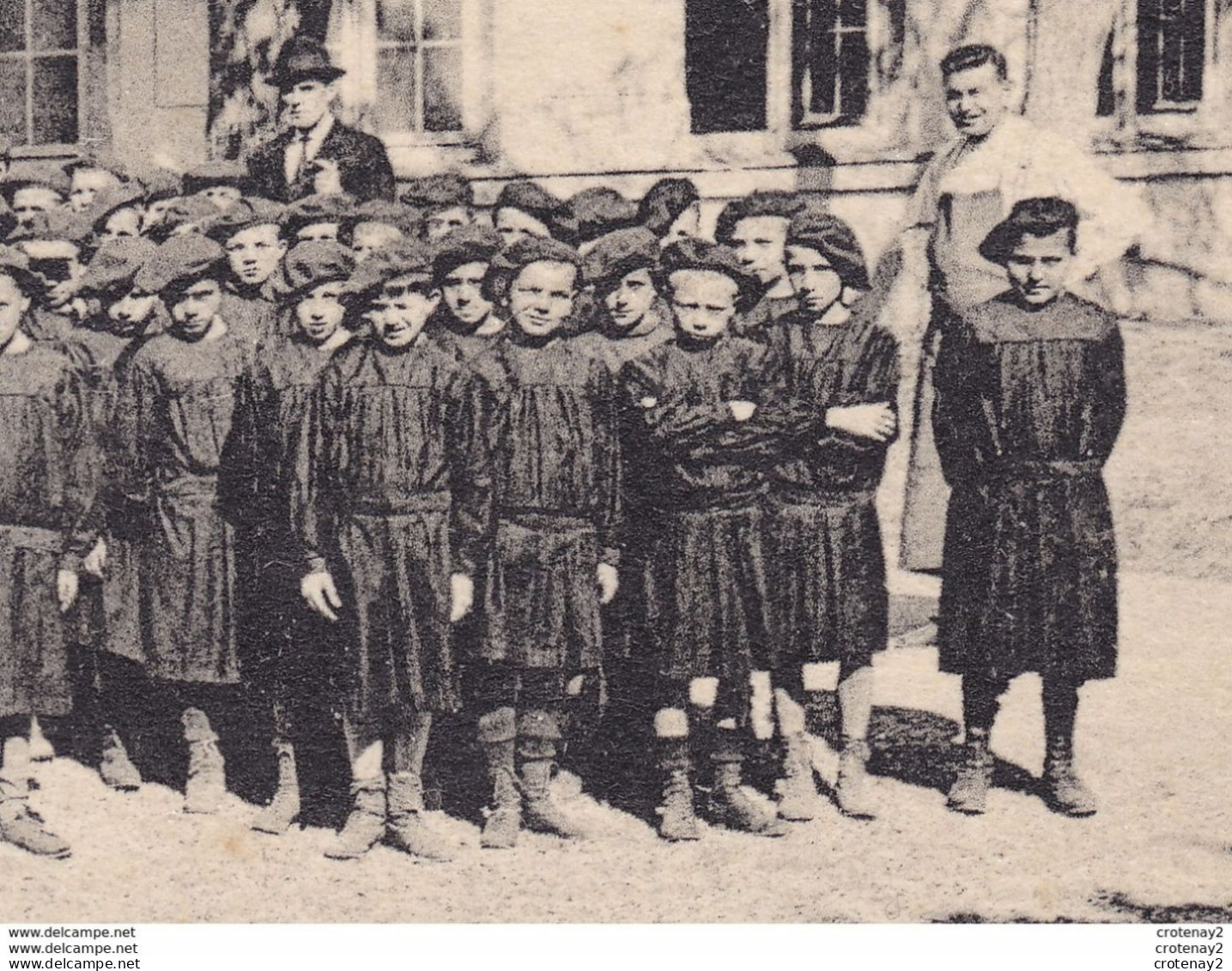 89 VILLEBLEVIN Colonie Scolaire Du XIIème Arrondissement De Paris VOIR DOS Envoyée Par Louis Malparty à Ses Parents - Villeblevin