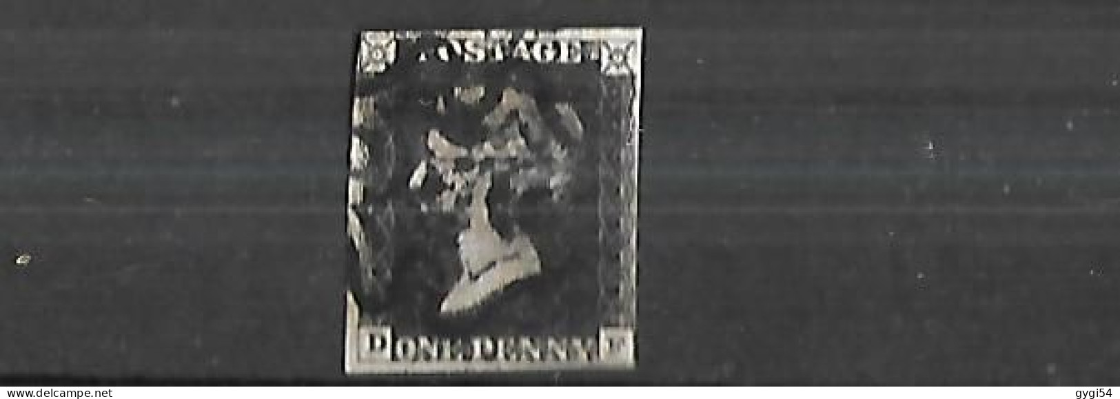 Grande - Bretagne 1840  One Penny - Gebraucht