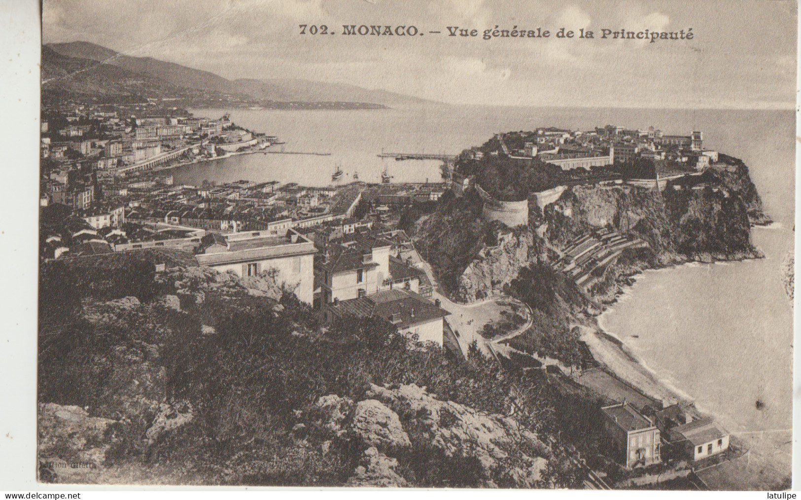 Monaco     Vue Generale Et La Principauté - Tarjetas Panorámicas