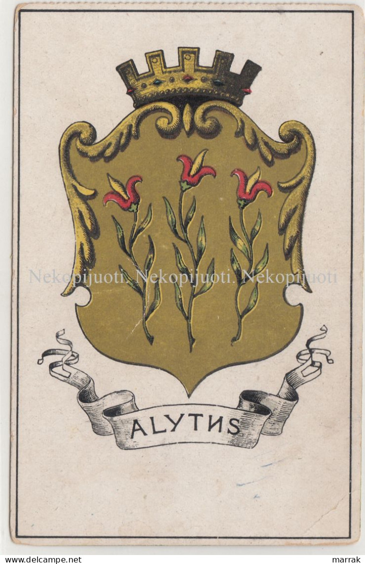 Alytus, Herbas, Apie 1925 M. Atvirukas - Litauen