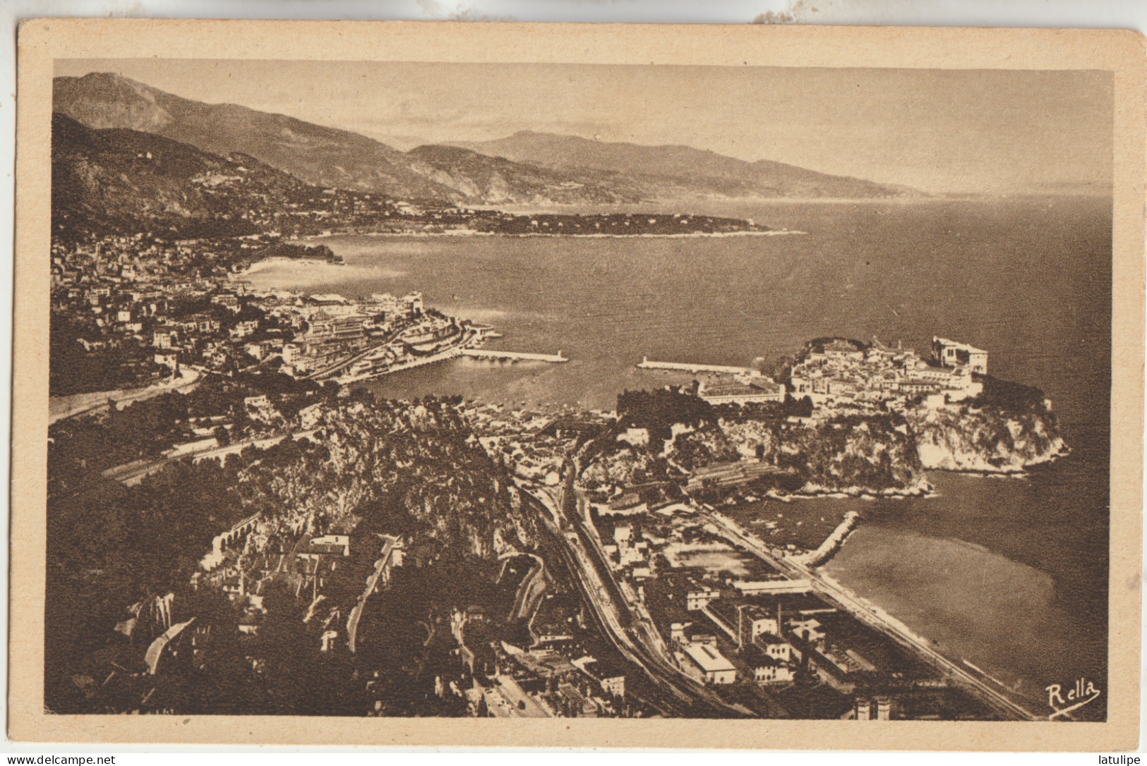 Monaco     Vue Generale De La Principauté Du Cap Martin Et De La Cote Italienne - Panoramic Views