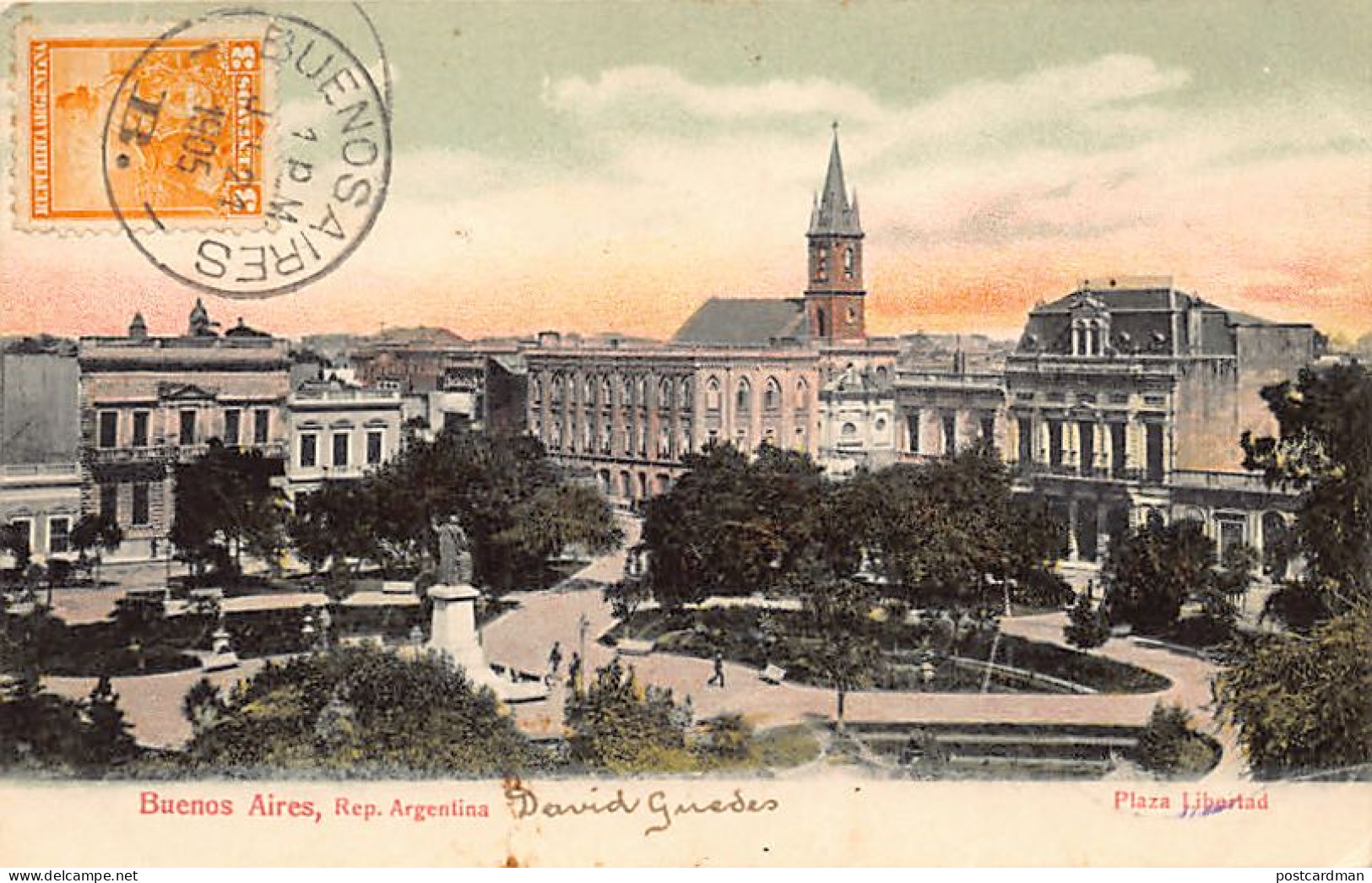 Argentina - BUENOS AIRES - Plaza Libertad - Ed. R. Rosauer 41 - Argentina