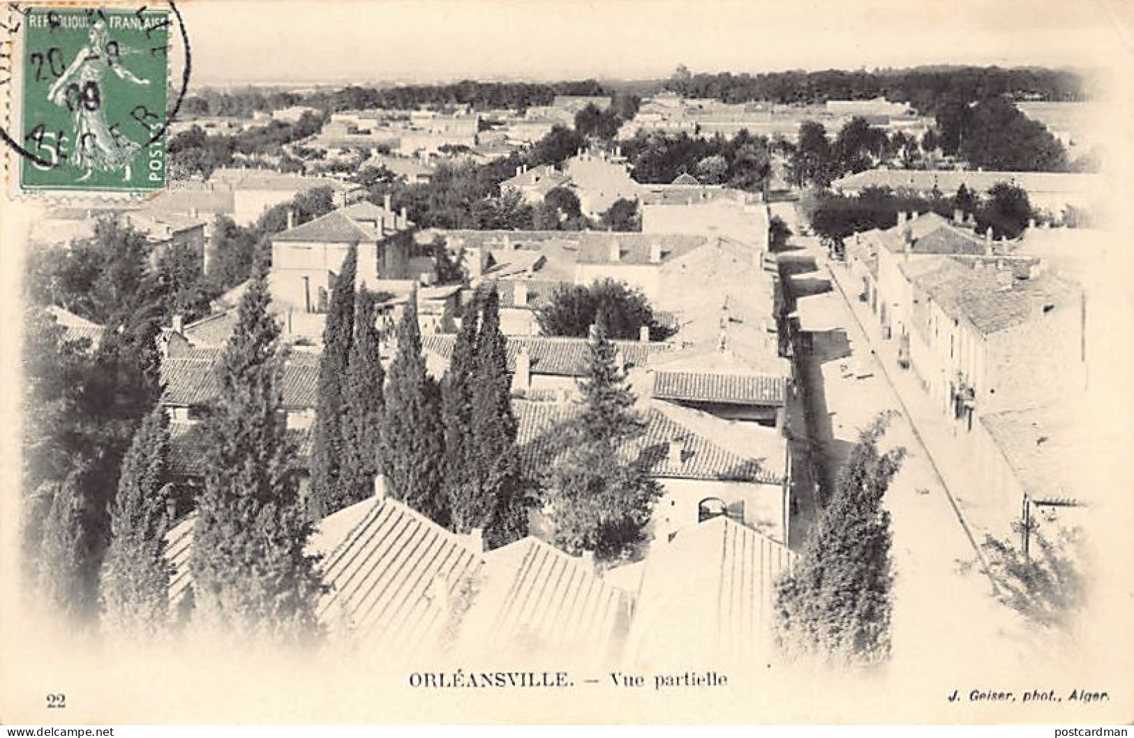 CHLEF Orléansville - Vue Partielle - Chlef (Orléansville)