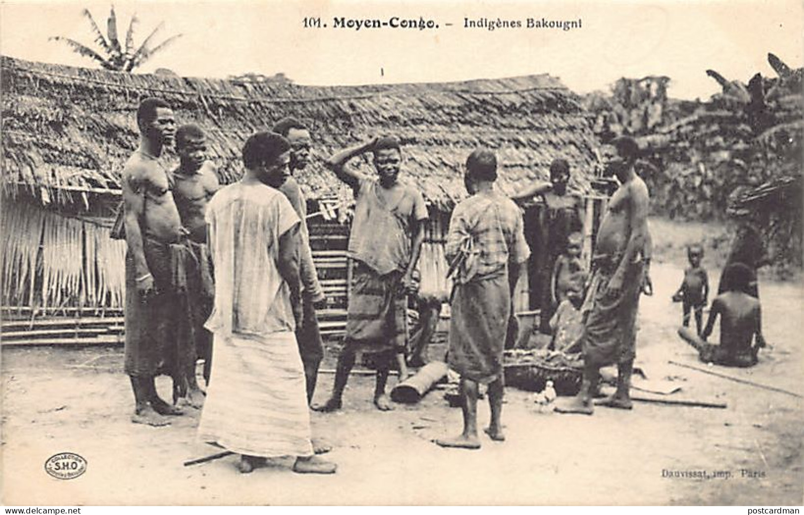 Congo Brazzaville - Indigènes Bakougni (Ethnie Kugni) - Ed. S.H.O. 101 - Autres & Non Classés