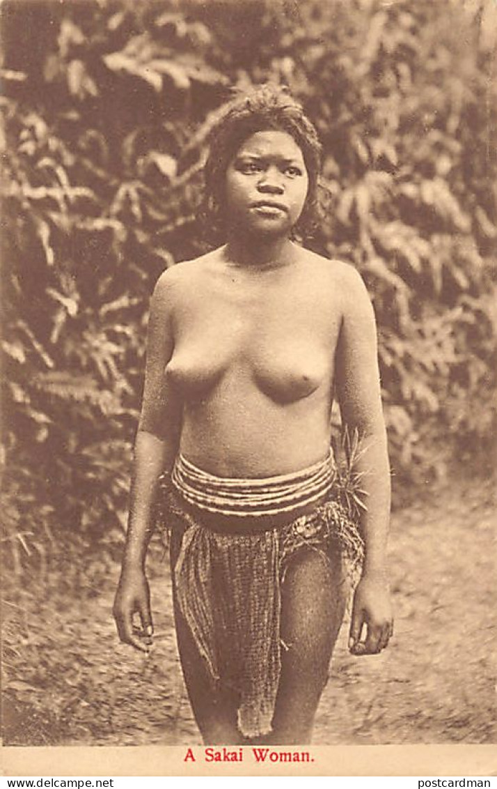 Malaysia - ETHNIC NUDE - A Sakai Woman - Publ. Lambert. - Malaysia