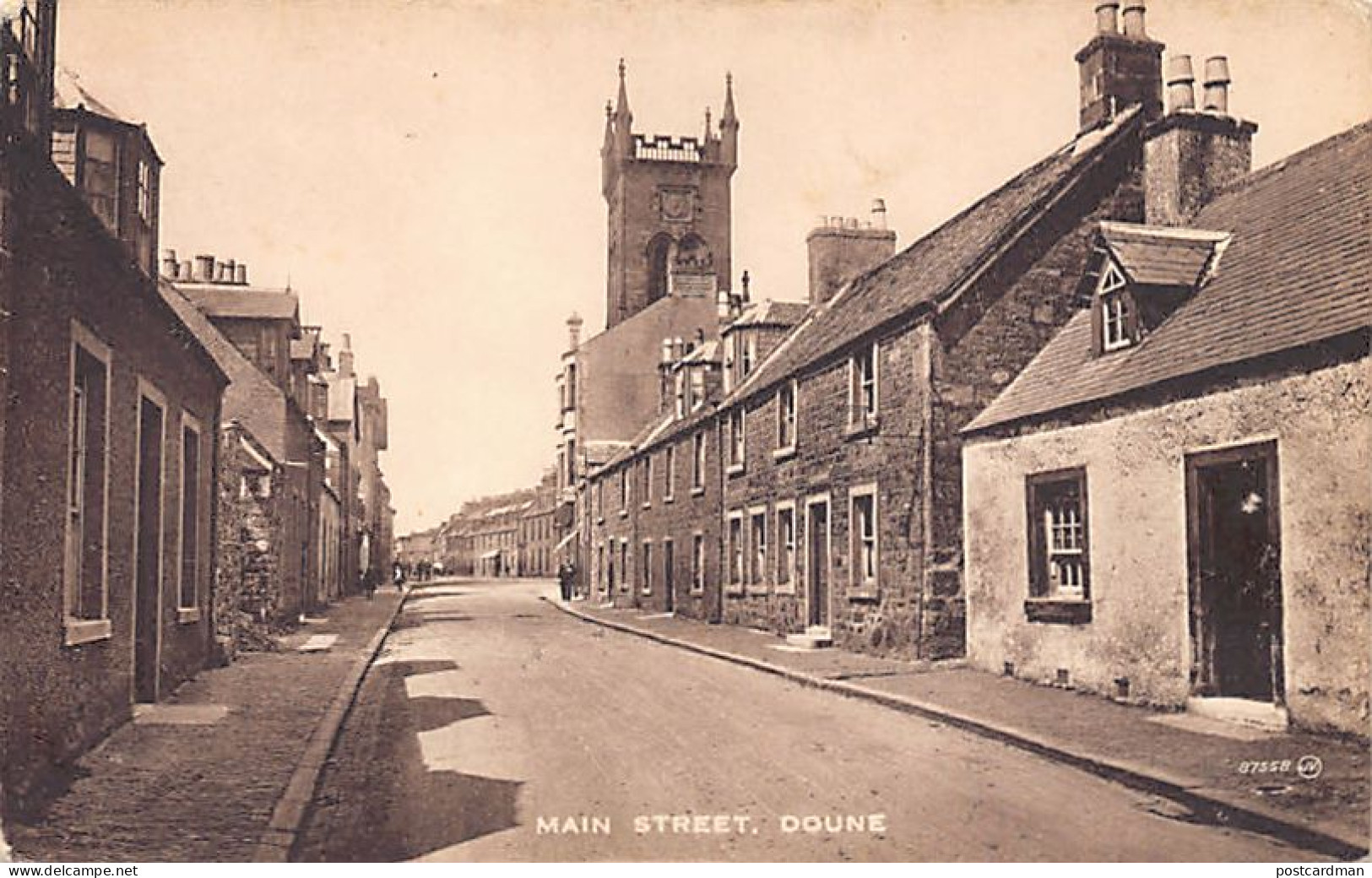 Scotland - DOUNE - Main Street - Stirlingshire