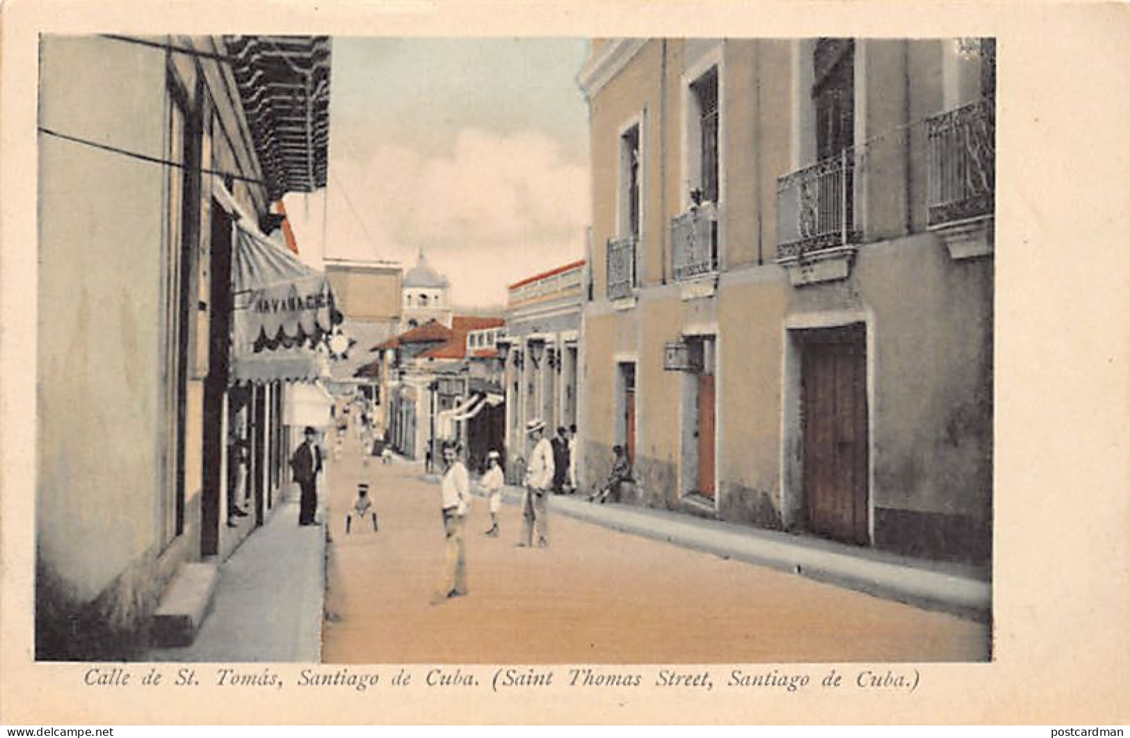Cuba - SANTIAGO - Calle De San Tomas Ed. El Louvre  - Cuba