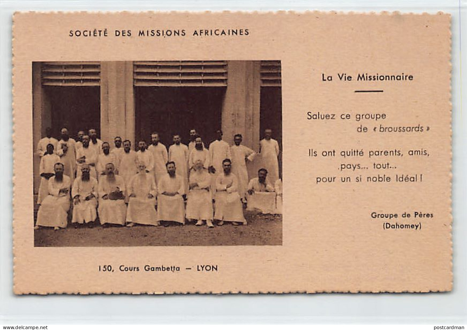 Bénin - Groupe De Pères - Ed. Missions Africaines  - Benin