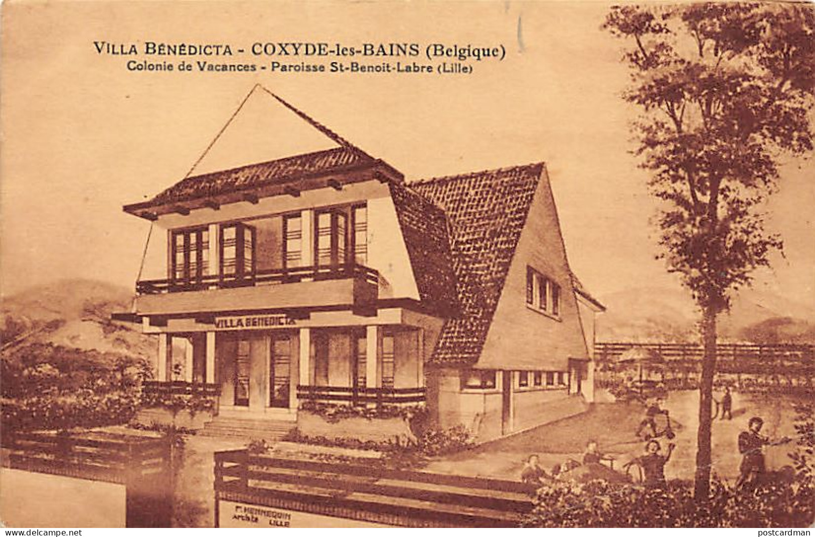 KOKSIJDE (W. Vl.) Villa Bénédicta - Koksijde