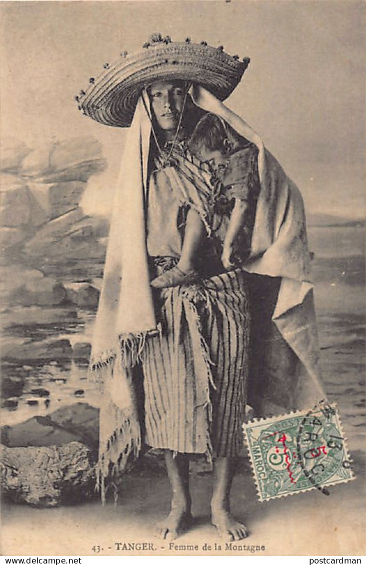 Maroc - TANGER - Femme De La Montagne - Ed. Au Bon Mathurin 43 - Tanger