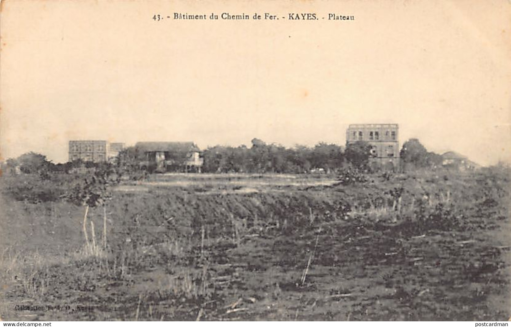 Mali - KAYES - Bâtiment Du Chemin De Fer - Ed. C.F.A.O. 43 - Mali