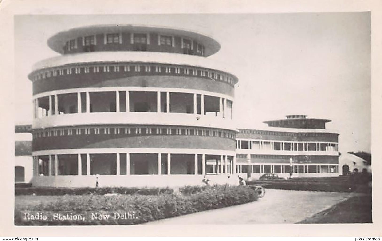 India - NEW DELHI - Radio Station - REAL PHOTO - Publ. Unknown  - Inde