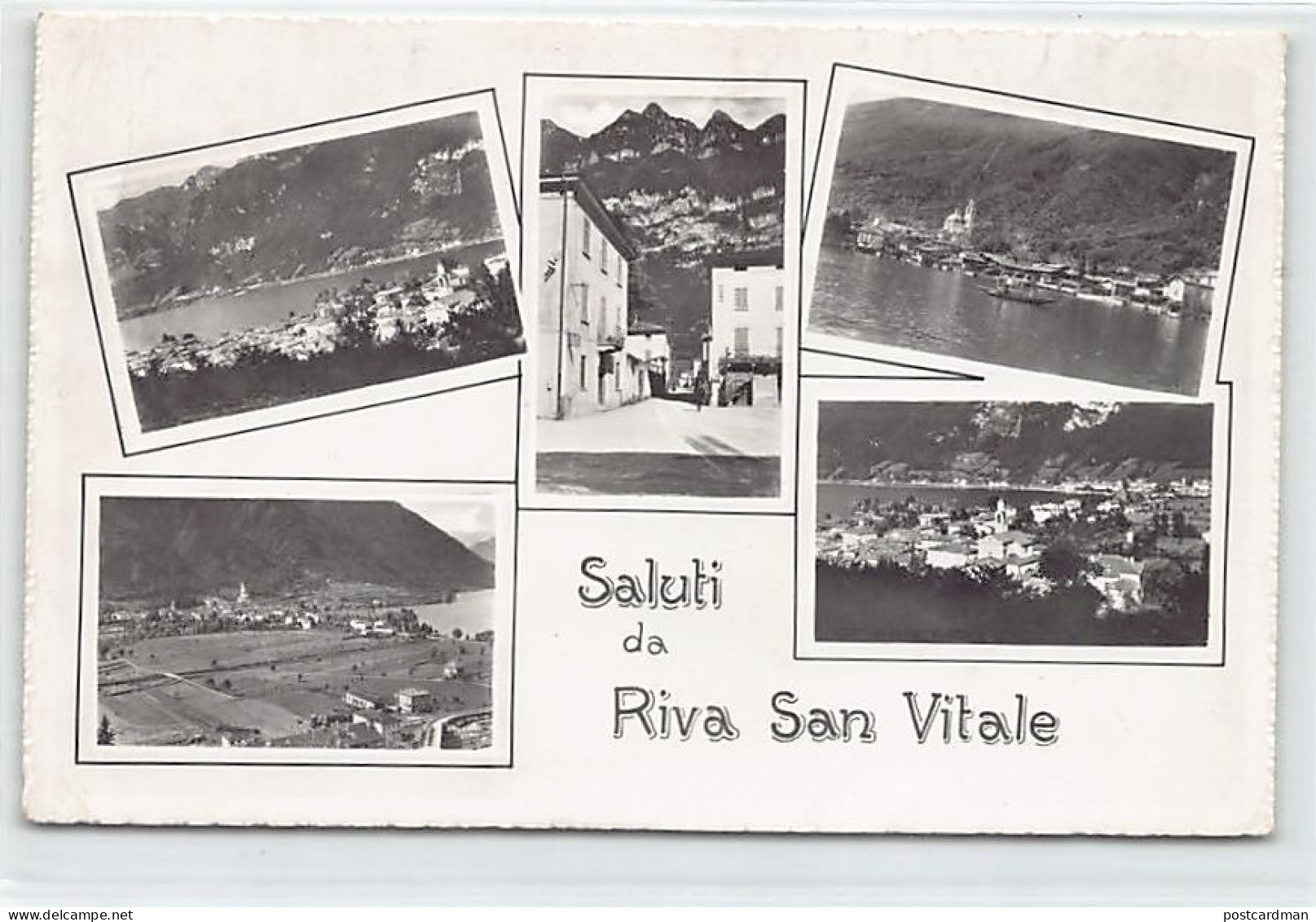 Svizzera - Riva San Vitale (TI) Viste Multiple - Ed. MAYR 1981 - Riva San Vitale