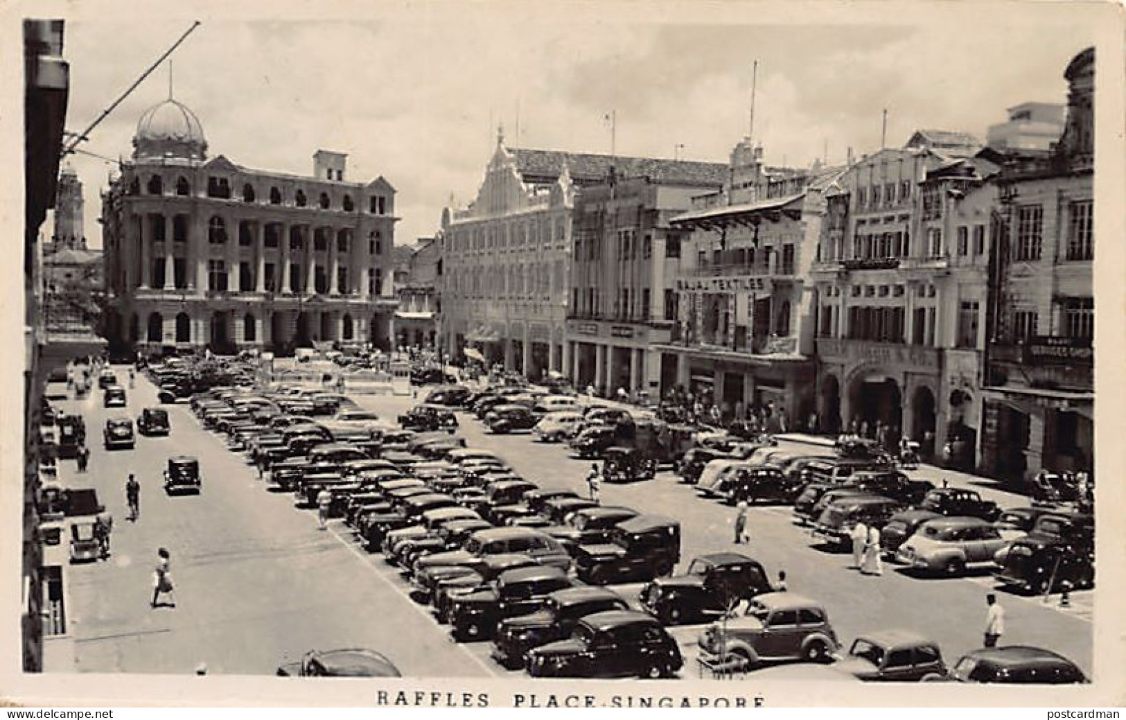 Singapore - Raffles Place - REAL PHOTO - Publ. Unknown  - Singapore