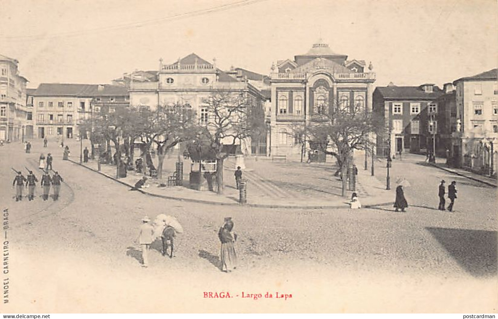 Portugal - BRAGA - Largo Da Lapa - Ed. Manoel Carneiro  - Braga