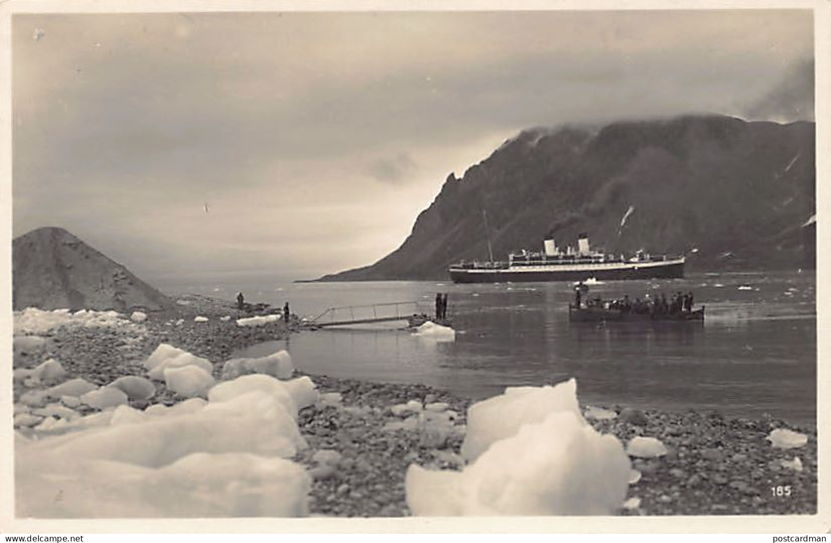Norway - SVALBARD Spitzbergen - Magdalena Bay - Paquebot Monte Cervantes - Publ. C. M. & S. 185 - Norwegen