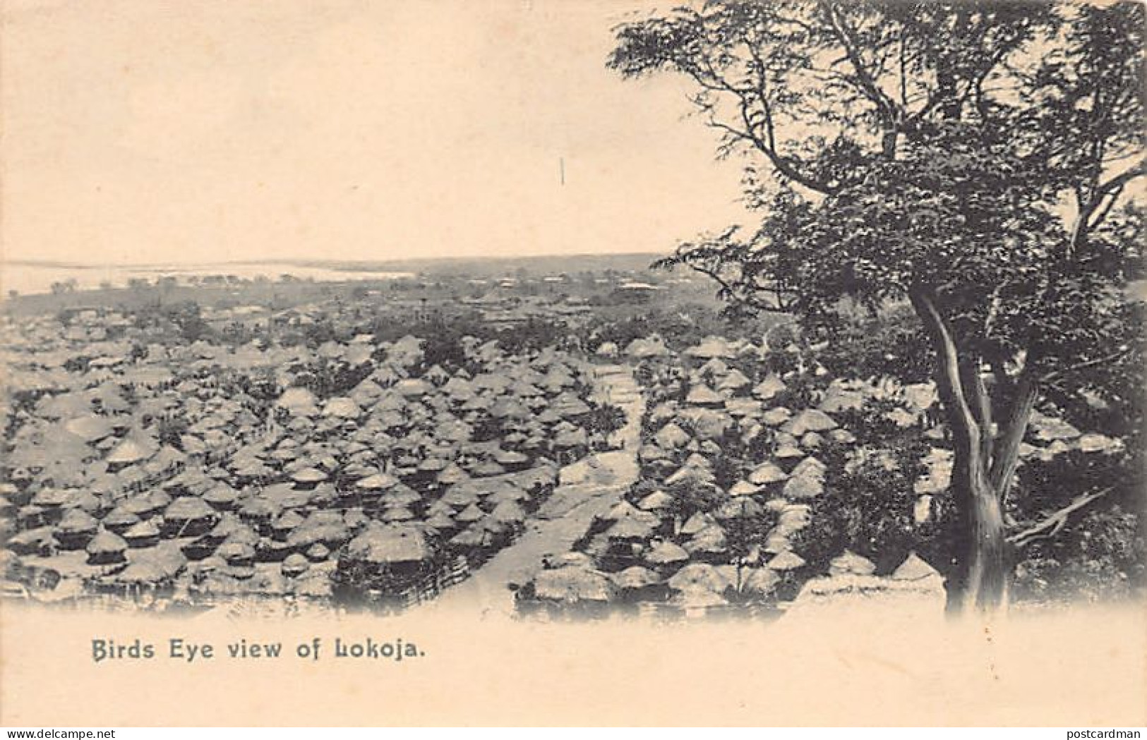 Nigeria - LOKOJA - Bird's Eye View - Publ. Unknown  - Nigeria