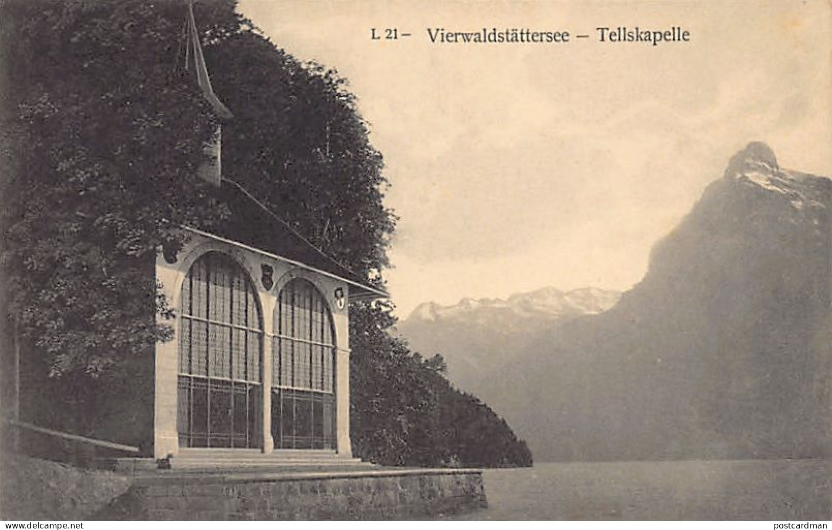 Schweiz - Schweiz - SISIKON (UR) Tellskapelle, Vierwaldstättersees - Verlag A La Reine Des Cartes PostalesL.21 - Sisikon