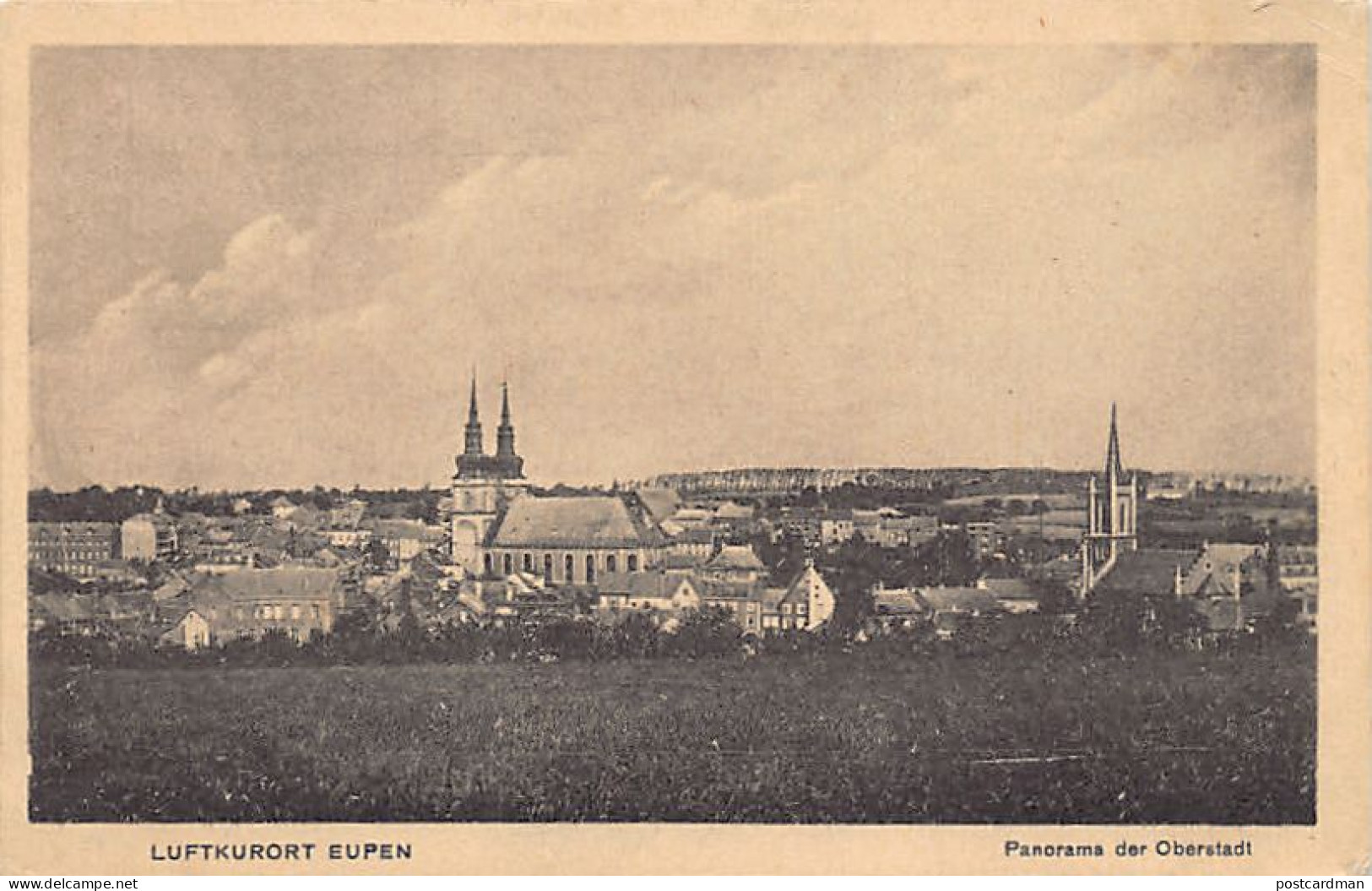 Belgique - EUPEN (Liège) Panorama Der Oberstadt - Ed. N.R.E.  - Eupen