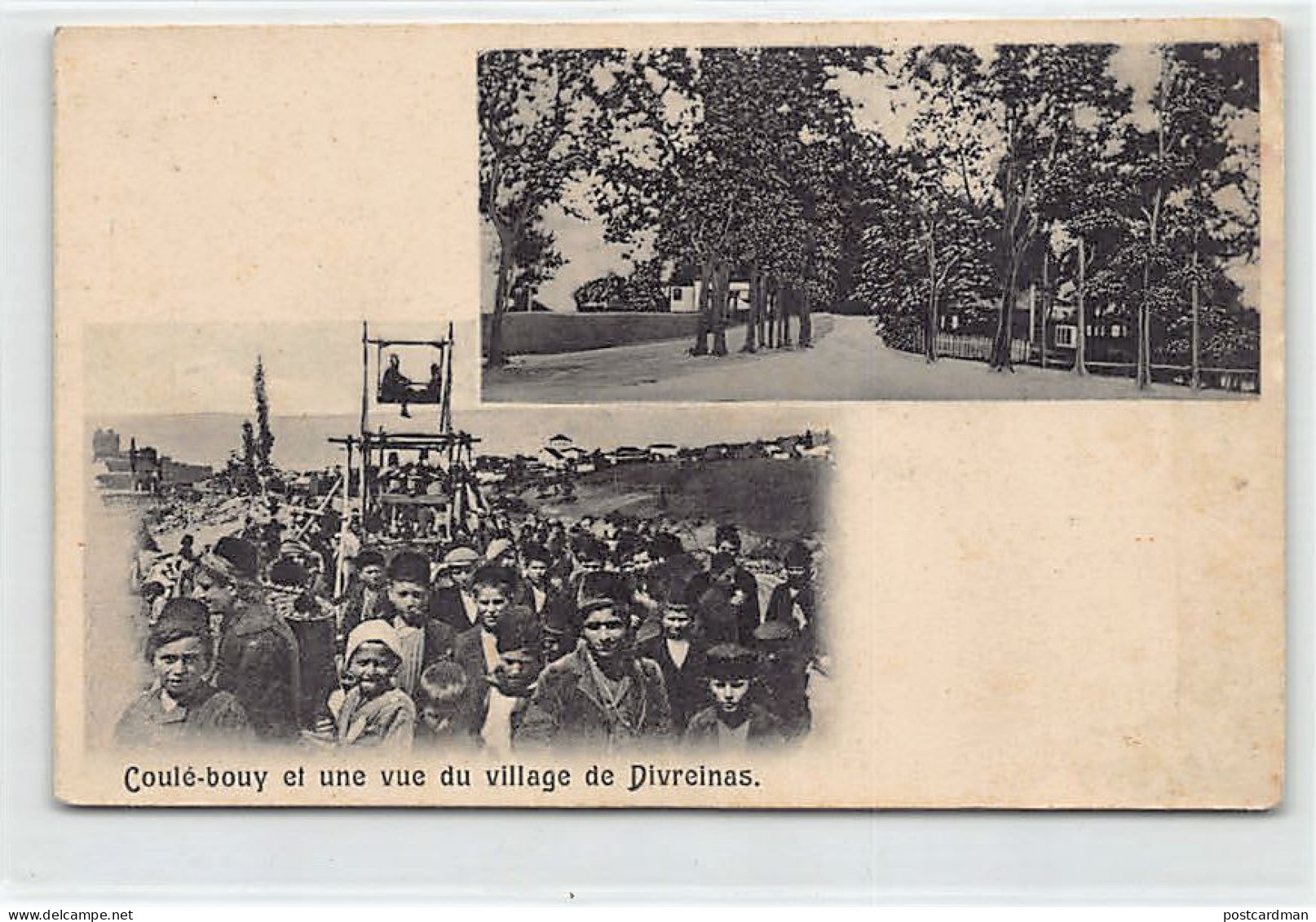 Turkey - Near TRABZON - The Villages Of Coulé-bouy And Divreinas - LEFT BORDER WITH LIGHT WATER DAMAGES - Publ. O. Nouri - Turkey