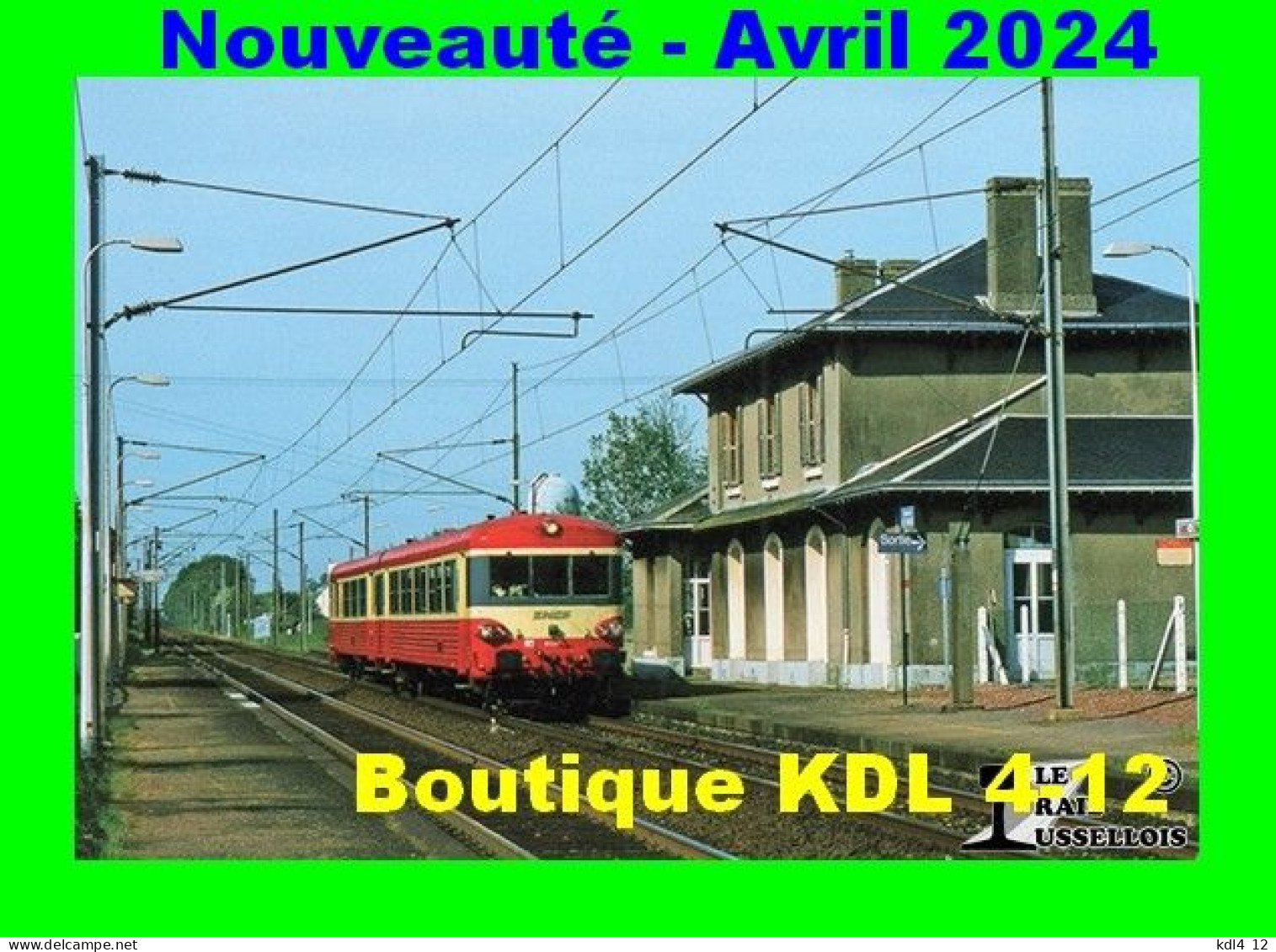 RU 2185 - Autorail Caravelle X 4364 En Gare - ETAINHUS - Seine Maritime - SNCF - Gares - Avec Trains