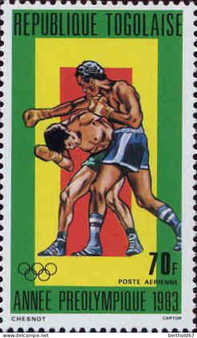 Togo (Rep) Avion N** Yv:486/489 Année Préolympique - Togo (1960-...)