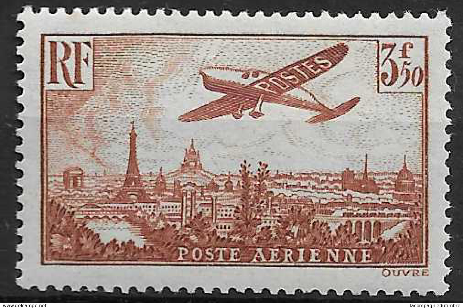 France PA YT N° 13 Neuf ** MNH. TB - 1927-1959 Mint/hinged