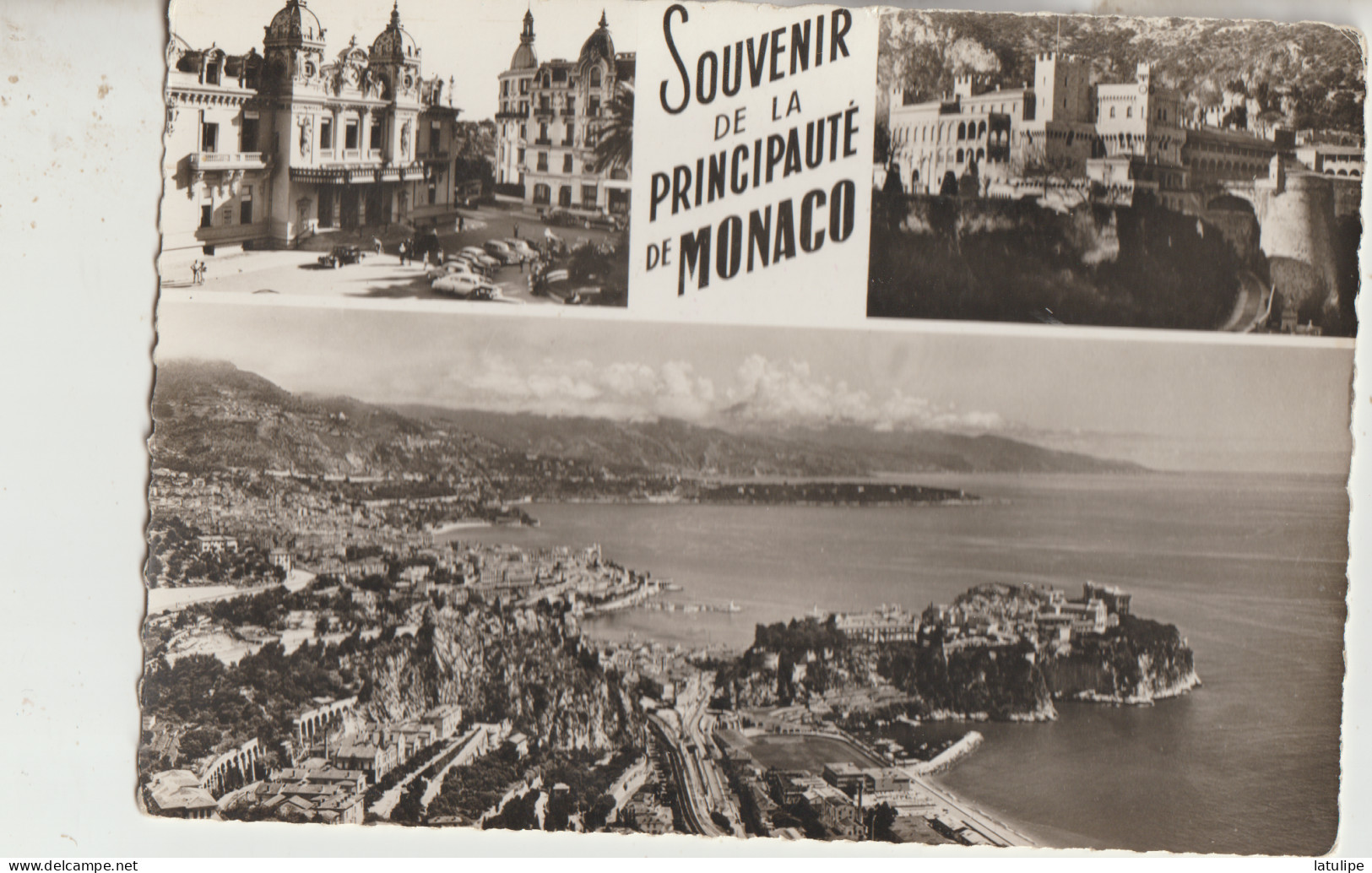 Monaco  G  F    Multivue De La Princpauté De Monaco  ( 3 ) Souvenir - Multi-vues, Vues Panoramiques