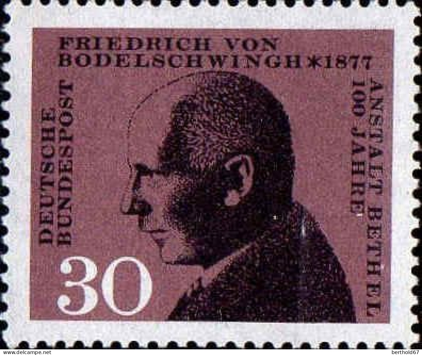 RFA Poste N** Yv: 402 Mi:537 Friedrich Von Bodelschwingh - Nuovi