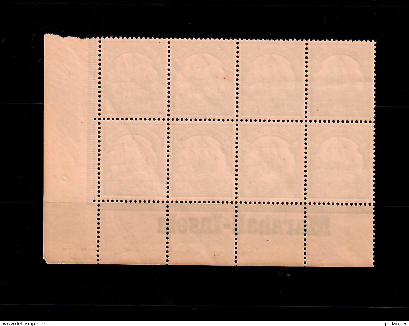 Marschall-Inseln: MiNr. 16, 8er Block Mit Inschrift Vom Eckrand, Postfrisch, ** - Marshall Islands