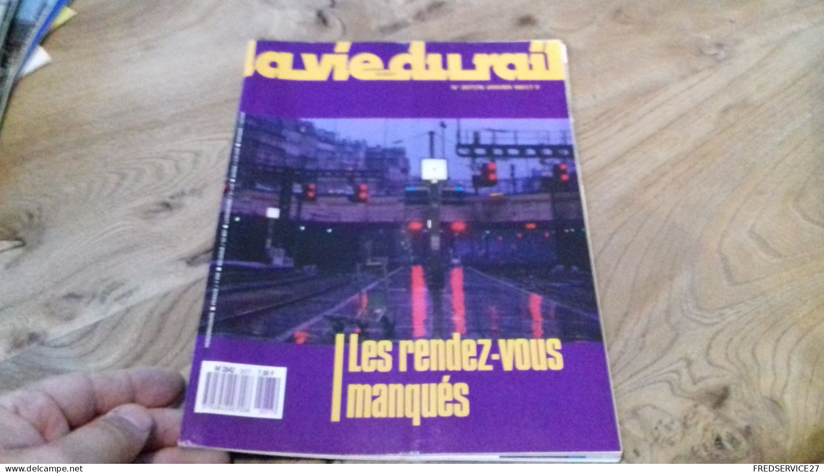 155/ LA VIE DU RAIL N° 2077  / Janvier   1987 / Les Rendez Vous Manques - Trains