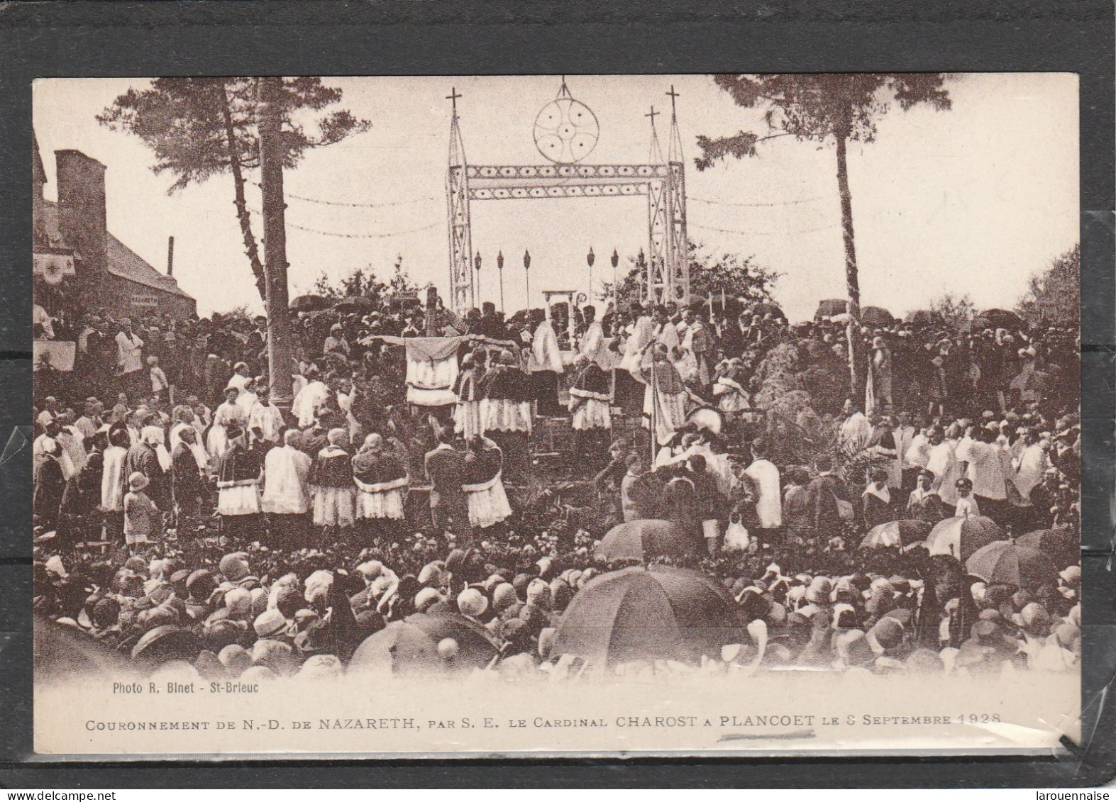 22 - PLANCOET - Couronnement De N.D De Nazareth, Par S.E.Le Cardinal Charost à Plancoet - Plancoët