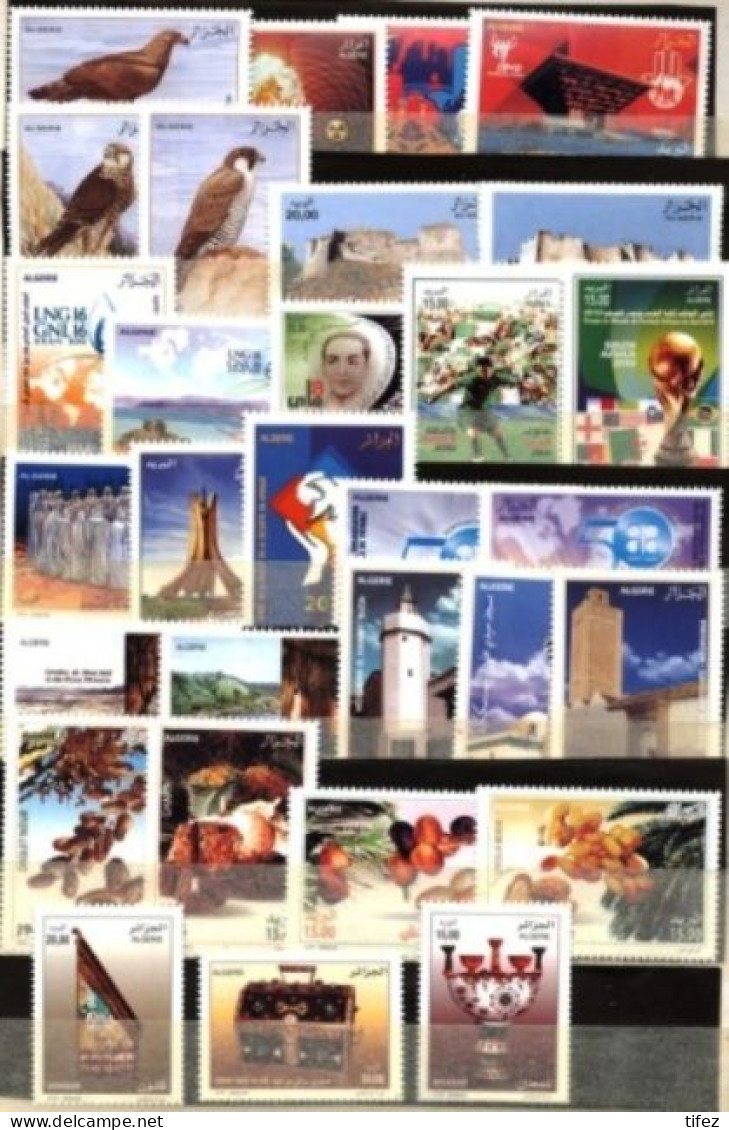 Année Complète 2010 - N°1555/1584 Neufs**MNH : 30 Timbres Neufs**MNH + Le N°1567a + BF. N°16 - Algeria (1962-...)