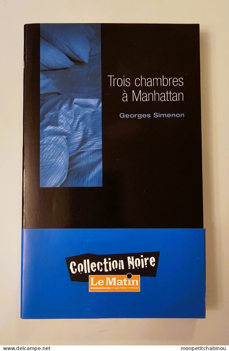 Livre De Poche GEORGES SIMENON : Trois Chambres à Manhattan (NEUF) - Roman Noir