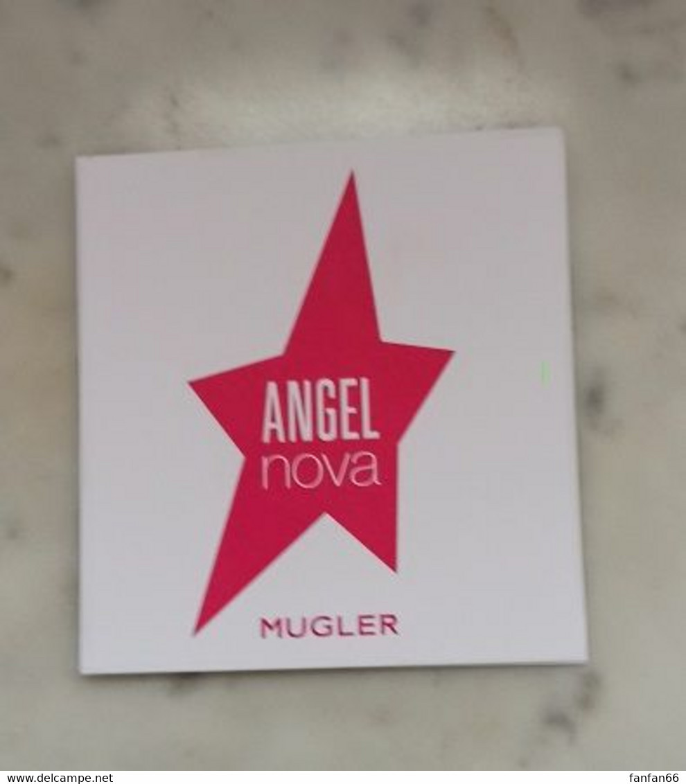 Carte Parfumée Angel Nova De Thierry Mugler - Modernes (à Partir De 1961)